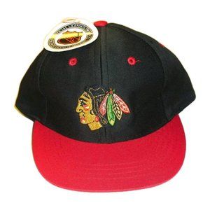 Chicago Blackhawks Kids Youth 90s Vintage Snapback hat New Tags Nhl Hockey